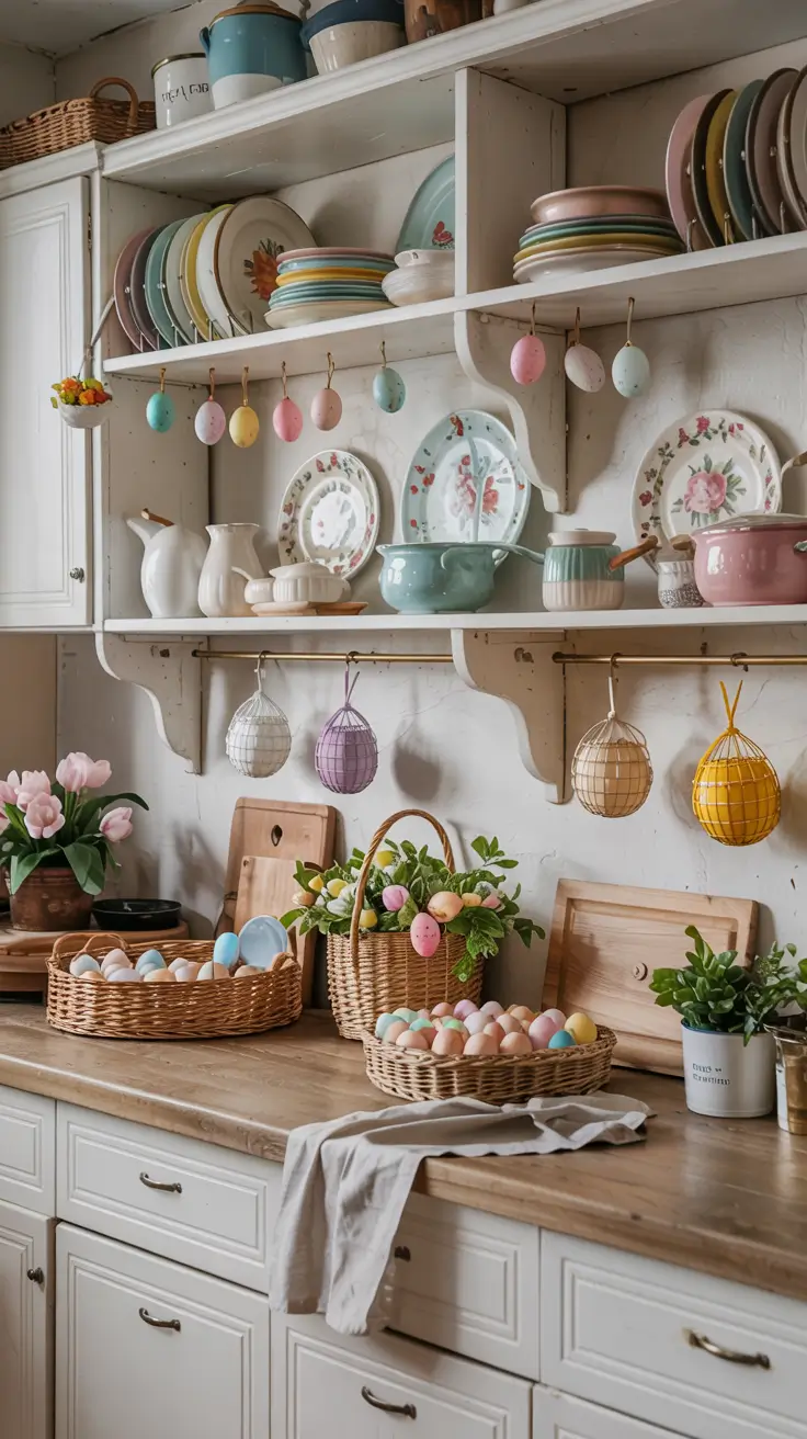 15 Easter Kitchen Decor Ideas 2026 - Rustic, DIY, Farmhouse & French Country Inspiration