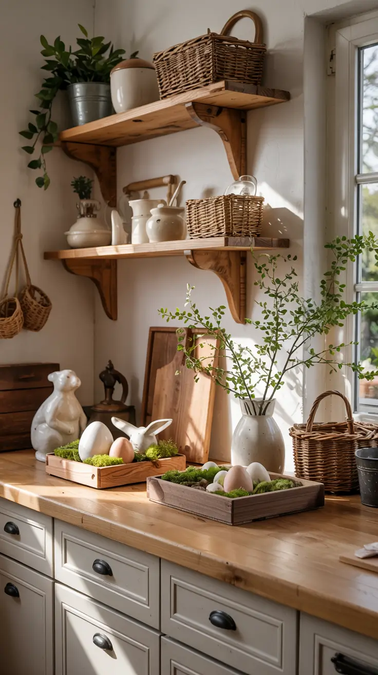 15 Easter Kitchen Decor Ideas 2026 - Rustic, DIY, Farmhouse & French Country Inspiration