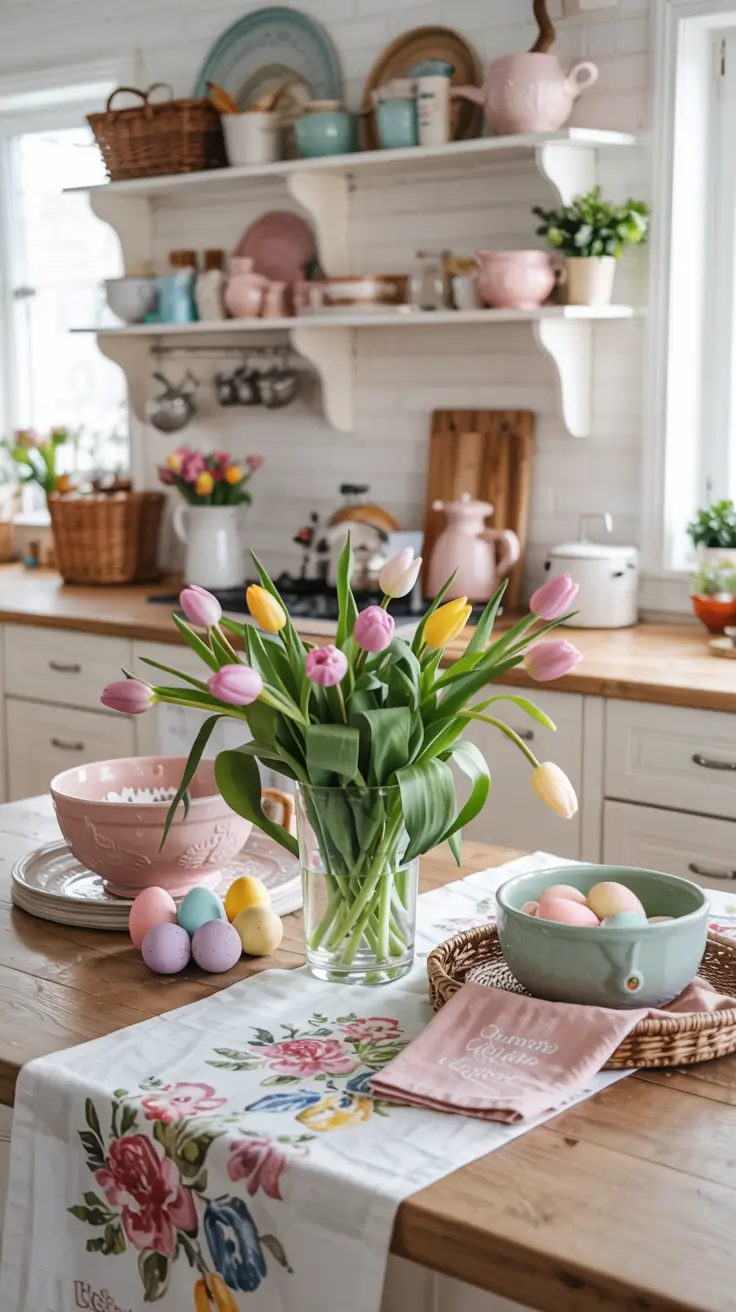 15 Easter Kitchen Decor Ideas 2026 - Rustic, DIY, Farmhouse & French Country Inspiration